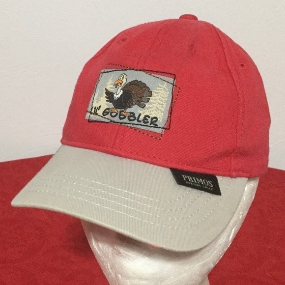 Primos Hunting Call Youth Kids Red Hat Cap NEW! - Picture 1 of 8
